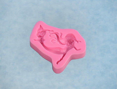 Silikonform - 3D Meerjungfrau